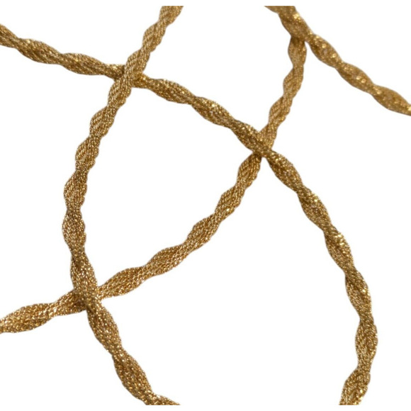 Vivian Alexander Black Gold Striped Enamel Crystal Bead Rhea Duchess II Egg Bag - Picture 13 of 16